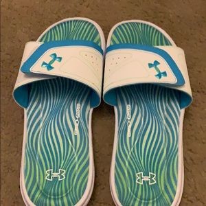under armour memory foam slides